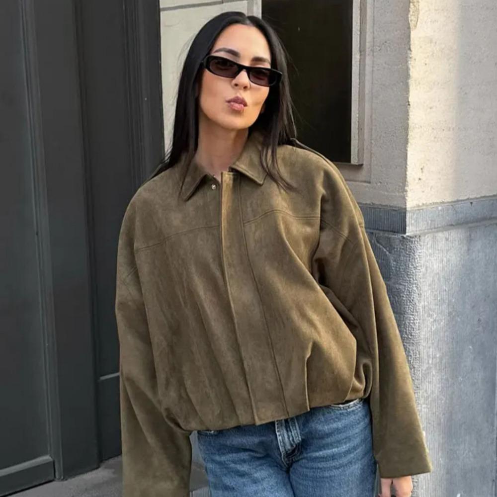 Chloé Rivière | Oversized Bomber Jacket For Women