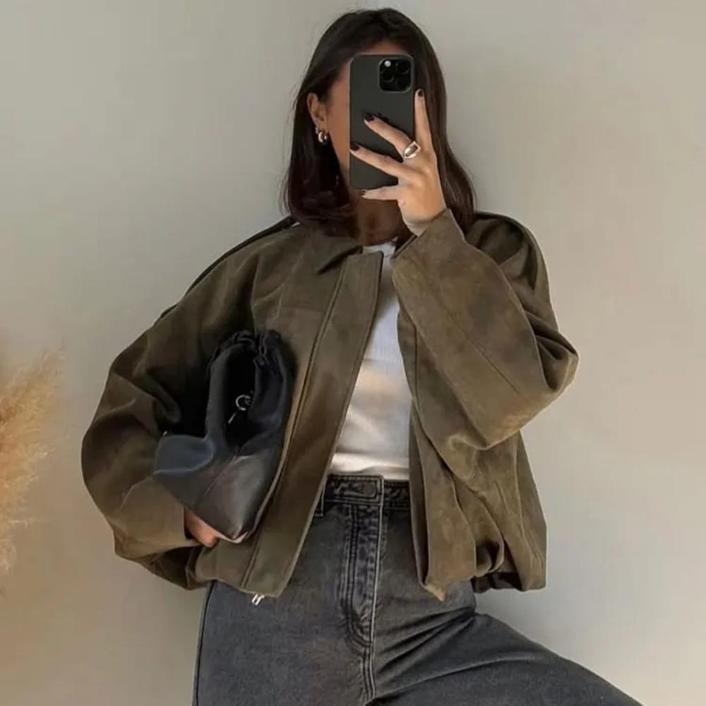 Chloé Rivière | Oversized Bomber Jacket For Women