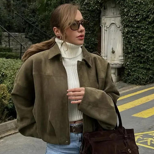 Chloé Rivière | Oversized Bomber Jacket For Women