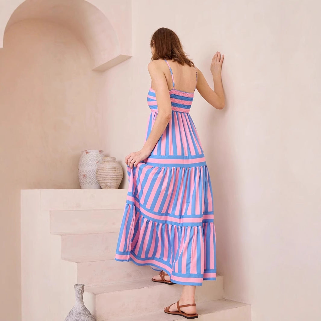 Women's Striped Maxi Dress — view 3