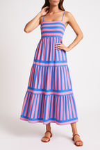 Women's Striped Maxi Dress — view 1