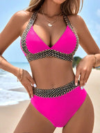 Women's Bikini High-Waisted Halter Set — view 8