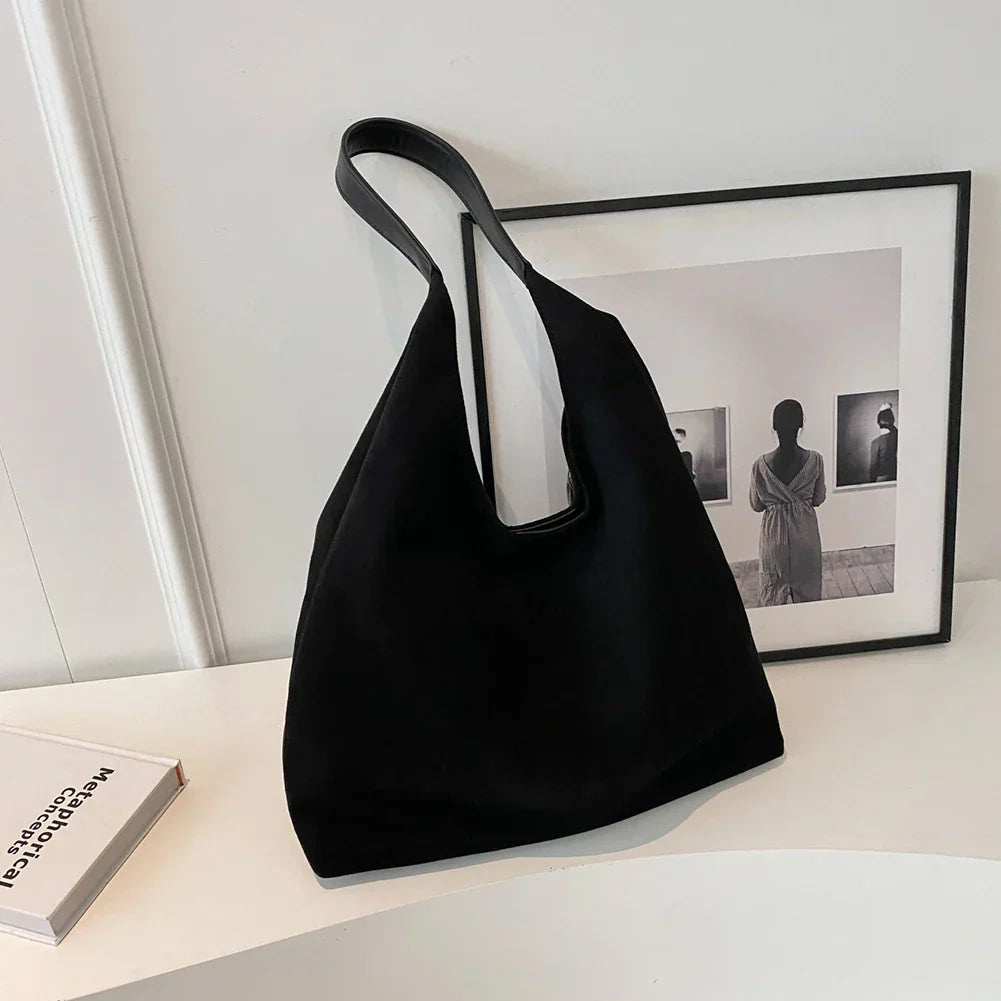 Valentina Russo | Soft Suede Shoulder Tote Bag For Women
