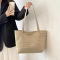 Women's Woven Tote Bag Large Shoulder — view 1