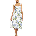 Women's Midi Dress Floral Print Sleeveless — view 1