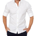 William™ - Men's Shirt with Zip — Soft Knit