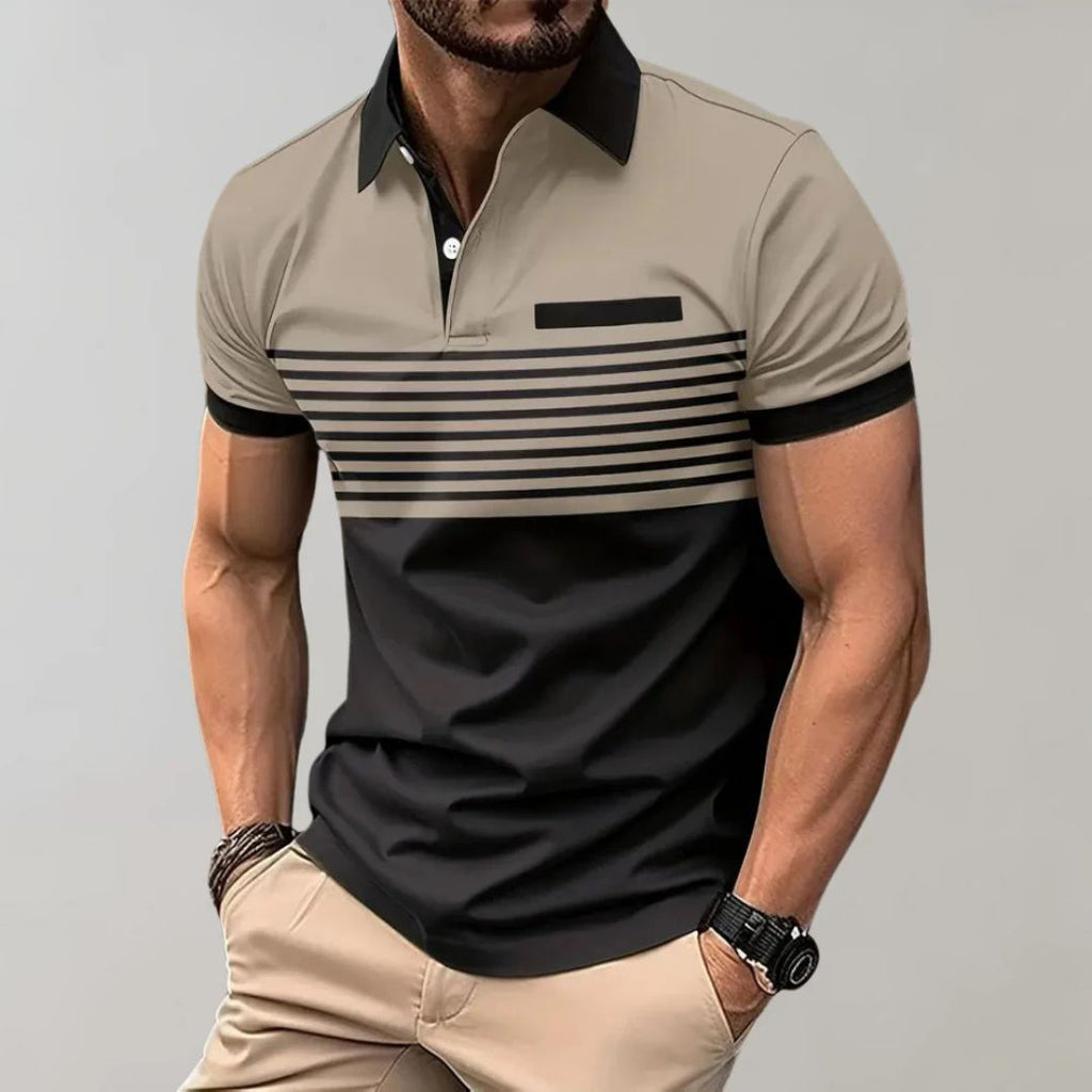 Summer Everyday & Polished Striped Polo - Harke — Soft Knit