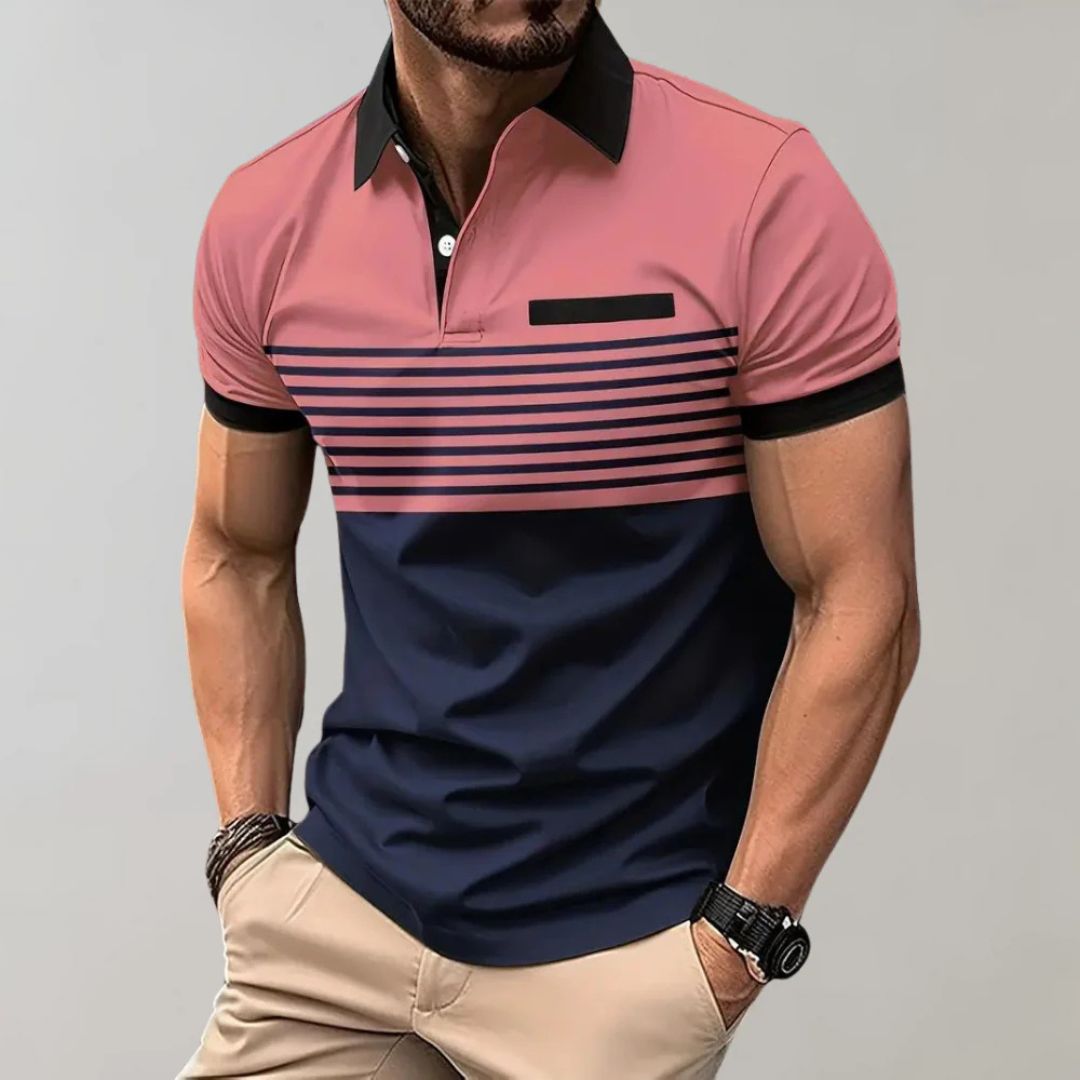 Summer Everyday & Polished Striped Polo - Harke — Soft Knit