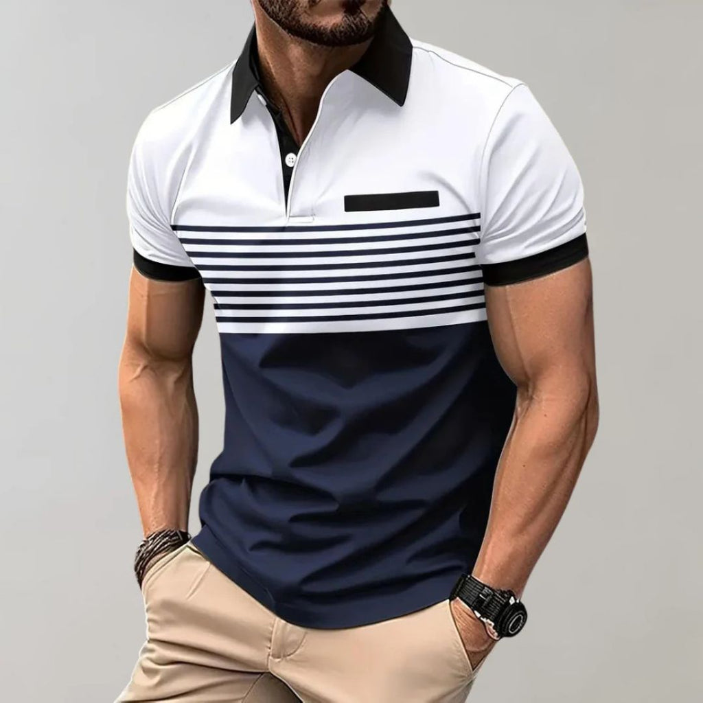 Summer Everyday & Polished Striped Polo - Harke — Soft Knit