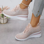 Elena Bellucci | Rhinestone Platform Sneakers For Women