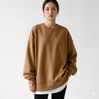 Elena Moretti | Oversized Essential Sweatshirt For Women