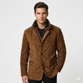 Matteo Sinclair | Vintage Leather Blazer For Men