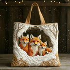 Women's Handmade Quilted Tote Bag with Unique Print — Spacious