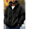 Men's Fleece Zip-Up Hooded Sweatshirt