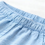 Men's Summer Cotton Linen Shorts