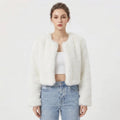 Camille Laurent | Luxe Faux Fur Jacket For Women