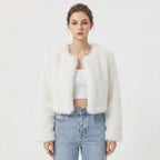 Camille Laurent | Luxe Faux Fur Jacket For Women