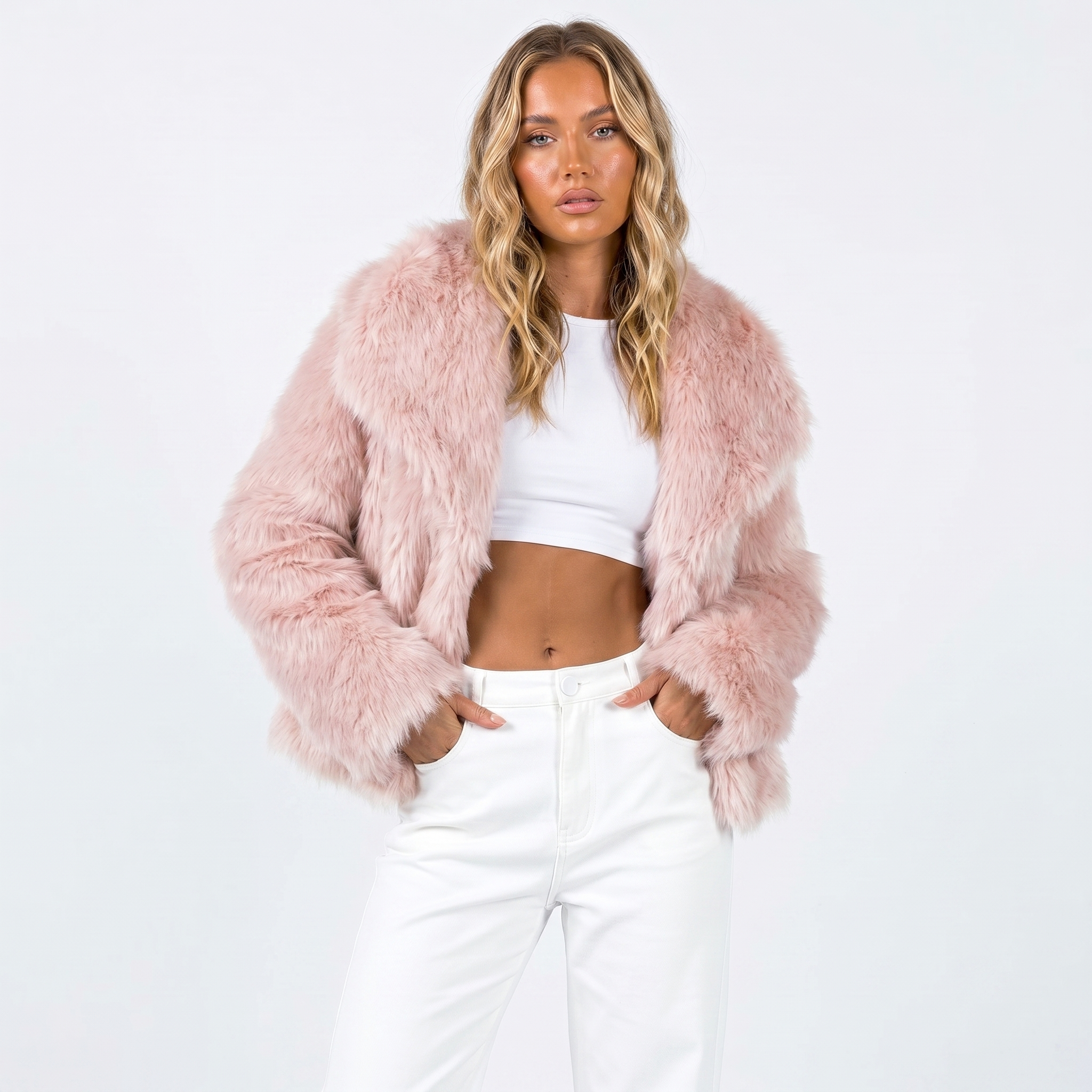 Sienna Moreau | Luxury Faux Fur Jacket For Women