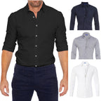 William™ - Men's Shirt with Zip — Soft Knit