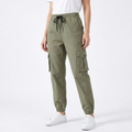 Women's Cargo Pants Flap Pocket Tapered — view 1