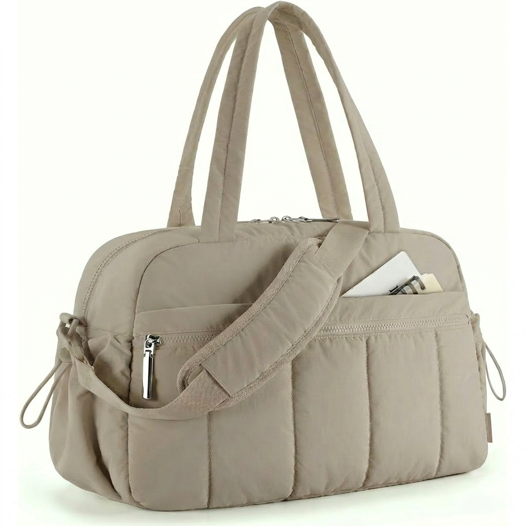 Women's Duffle Bag with Pocket — view 3