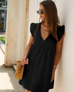Women's Mini Dress V-Neck Sleeveless — view 2